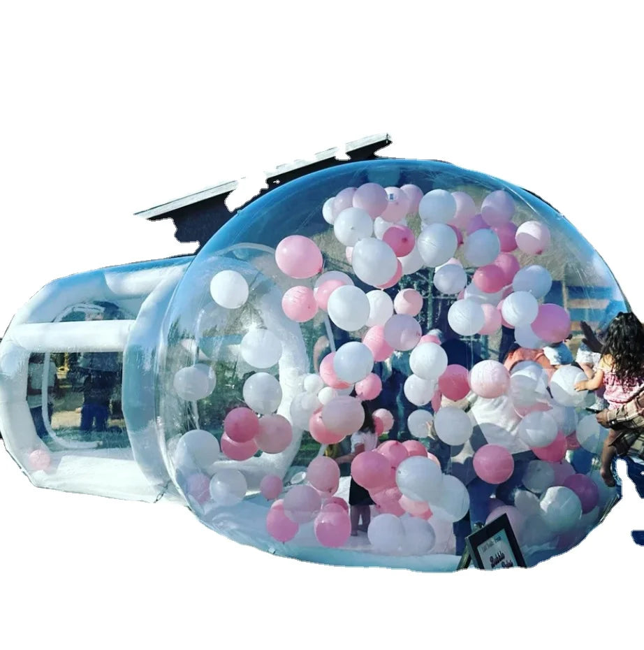 Wholesale Custom Inflatable Igloo Bubble House Tent Clear Tent Dome House Inflatable Balloons Bubble House