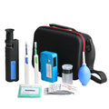 MT-8464 Hand-Power Fiber Optic Cleaning Tool Bag Plastic FTTH Optic Cleaner Toolkit for Splicing Kit Set