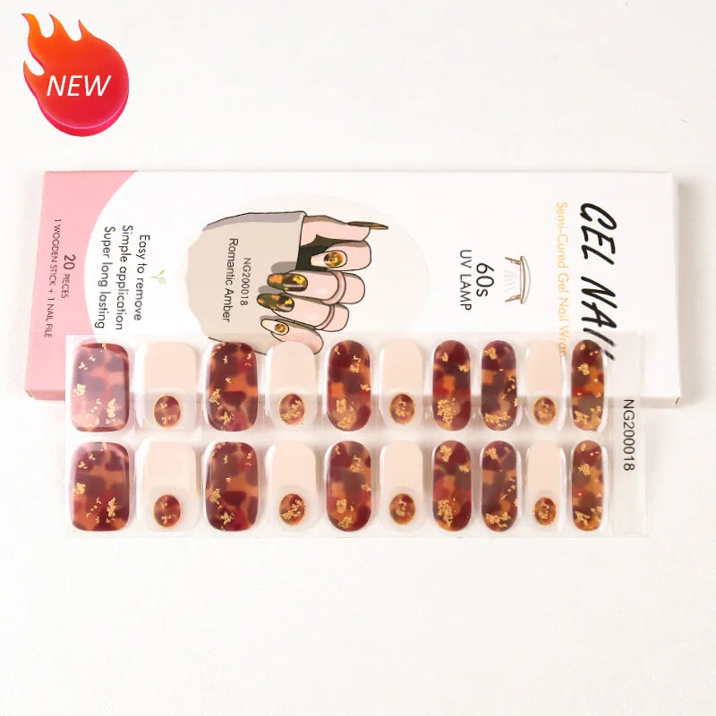Huizi New Arrival Wholesale Lace Mixed Designs Jamberry Quality Nail Wrap Customized Stickers Nail Art Strips