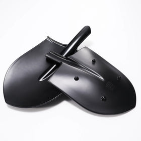 Creative High Quality Black Melamine Shovel Plates Dinnerware Serving Plates