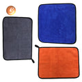 Thick Plush Coral Fleece Microfibre Cloth Super Softness  High GSM Car Cleaning Towel Car Wash Towel