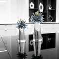 New Design Flower Cluster Crystal Ornaments Snowflake Crystal Ornaments