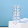 Face Cream Cosmetic Container 2024 New Arrival Retail Empty Round 50g Transparent Plastic Cream Jar Cosmetic Packaging