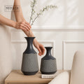 Merlin Living Ceramic Flower Vases Modern Decoration Tabletop Vase for Home Decor Chaozhou Ceramic Factory Manufacturing