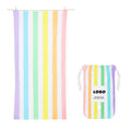 Custom Print Logo Sand Free Quick Dry 80*160 CM Striped Beach Towel