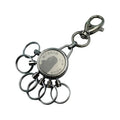 Zinc alloy rotating keychain  bling Key holder add your logo keyring