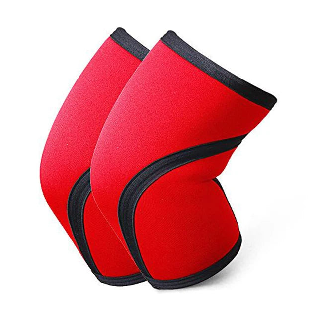 Gym Powerlifting 7mm Weightlifting Compression Neoprene Knee Elbow Sleeve