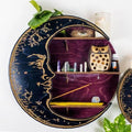 New Moon Crystal Frame Handmade Home Flower Frame Display Frame Furniture Crafts Support Shelf Gift