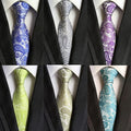 New Design Supplier Man Tie Factorie Mens Neckties Wholesale Tie Paisley Necktie Corbata Men