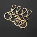 Metal Lobster Claw Spring Clasp Snap Hook Key Ring Bulk Keychain for Crafts Key Jewelry DIY Snap Swivel Clasps Clip Accessories