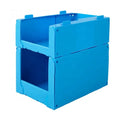 Customized Warehouse Plastic Stacking Boxes Euro Stacking Pick Bins Stackable Corflute Picking Bin MegaBDM