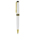 Wholesale Hot Sell Classic Design Gold Plated Clip Promotional Gift Heavy Copper Ballpoint Pen Good Custom Logo MTP004