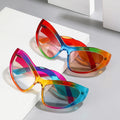 LBAshades 5639 Y2K Future Wind Punk Sun Glasses Protective Eyewear Outdoor Sports Shades Men Women Cycling Driving Sunglasses