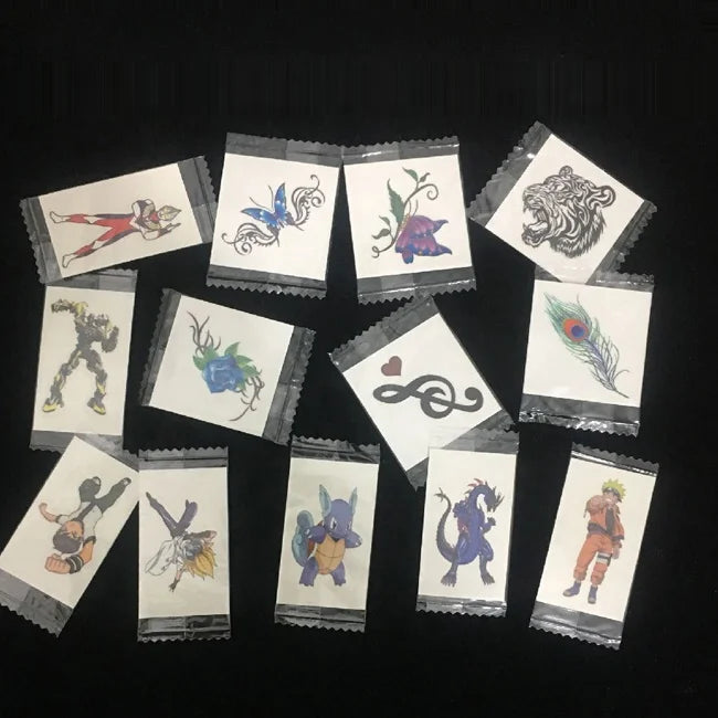 Small Size Kids Cartoon Tattoo Design Temporary Tattoo for Promotion