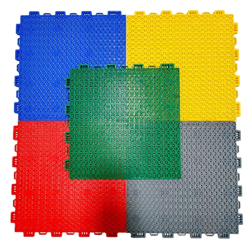 Outdoor Sports Decking Tiles Basketball Court Flooring PP Tiles Sports Floor Tiles for Basketball Courts Vinyl Flooring Product