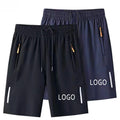 Mens Activewear Running Shorts Plain 5 Inch Polyester Ice Silk Quick Dry Solid Color Athletic Workout Sports Shorts