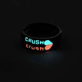 Anillos De Pareja Platinum Plated Wedding Luminous Crush Couple Ring for Men Women Glow in the Dark Adjustable Open Zircon Ring