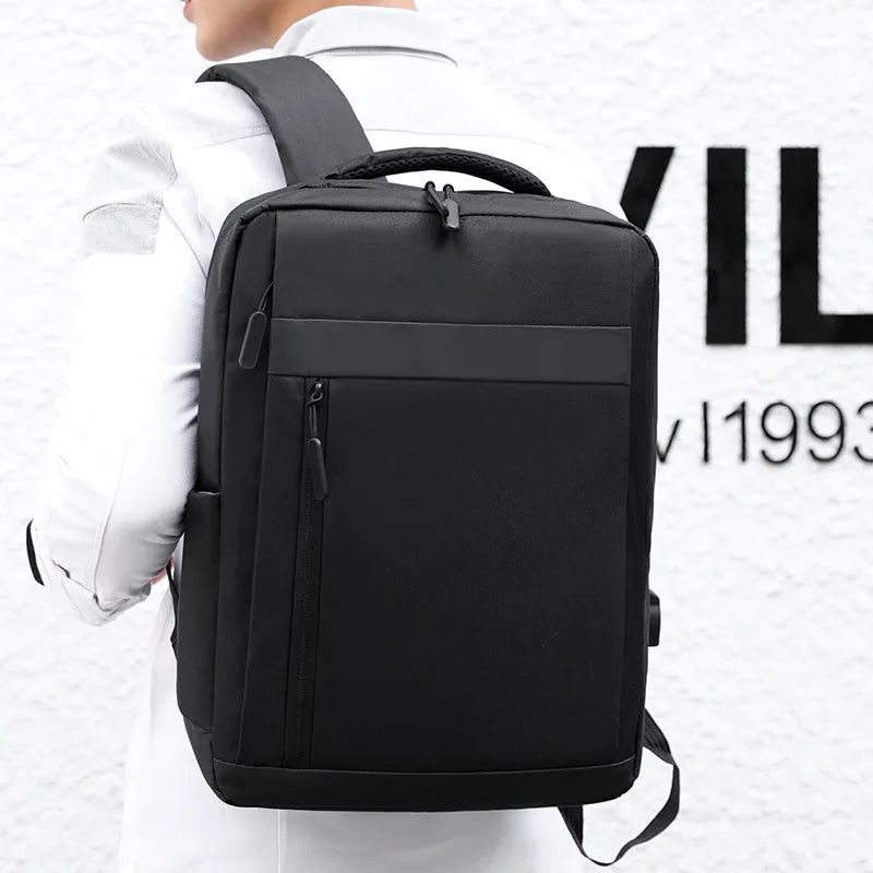 Factory Wholesale Fashion 15.6 Inch Laptop Backpack Computer Bags USB Charging Custom Logo Men's and Women's Backpacks