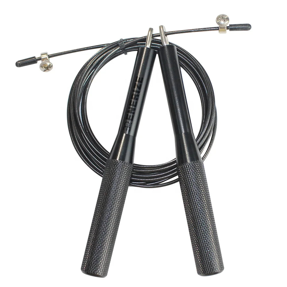 Boxing Jumping Ropes Body Building Training Fitness Speed Skipping Tool Leather Cable Material