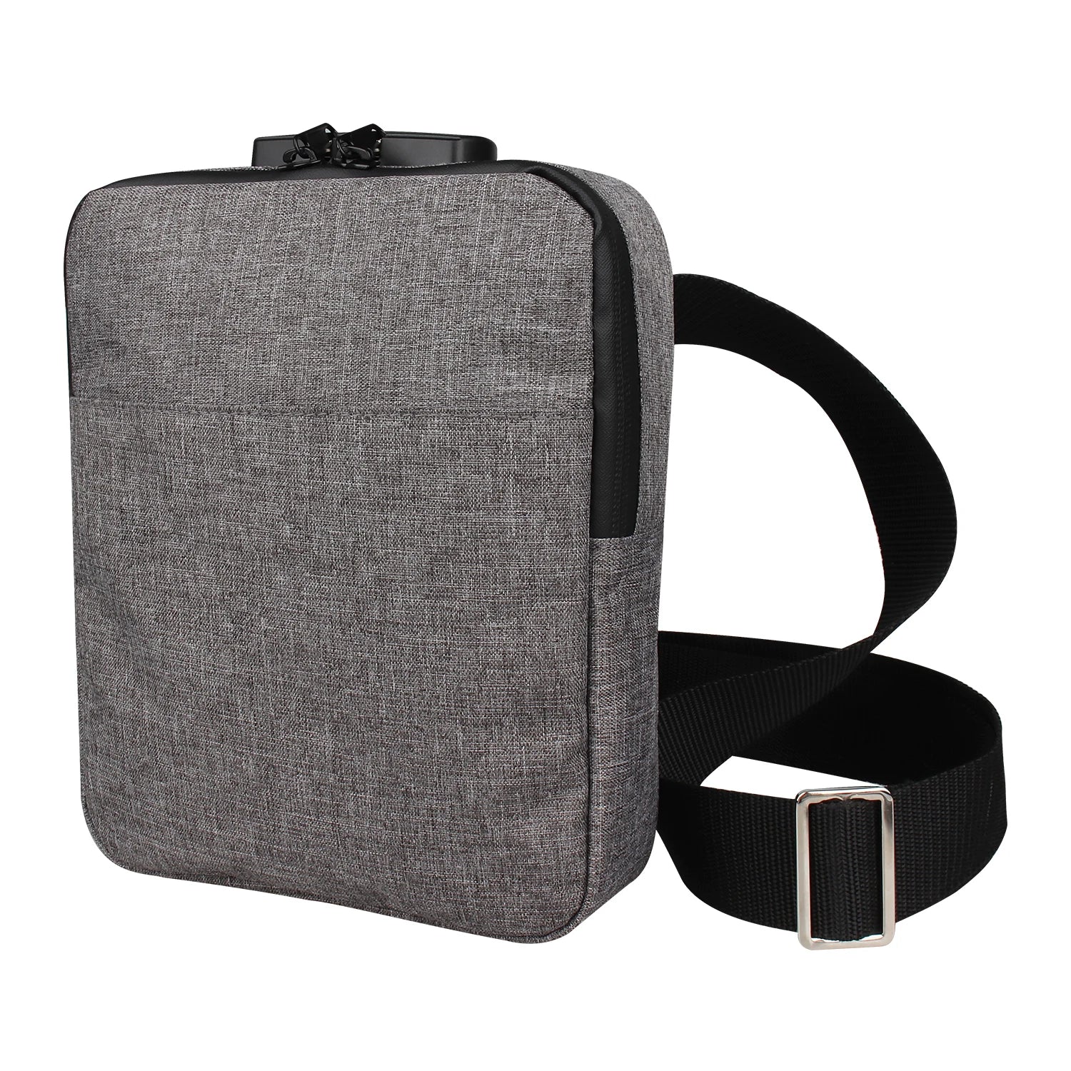 Locking Carbon Lined Sling Shoulder Bag Special Purpose Smell Proof Case
