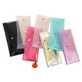 Minimalist Laser Transparent Pencil Bags Stationery PVC Pencil Bags Kawaii Storage Bag