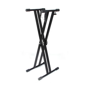 Q-2XB-1 Factory Custom Logo X-Type Keyboard Stand Adjustable Professional Musical Instrument Accessories for Piano Wholesale