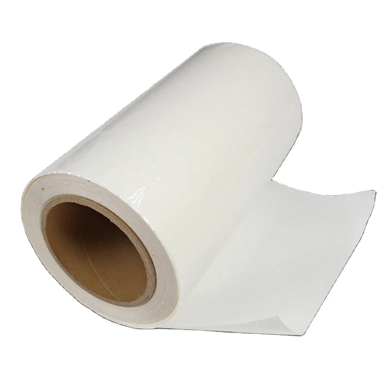 Factory Supply Self Adhesive PVC Label Aqueous Inkjet Sticker 50um White Matte BOPP Film Waterproof Food Grade Label