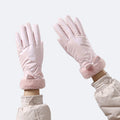 Cheap Girls Hand Warmer Cycling Thermal Women Winter Waterproof Gloves With Touch Screen