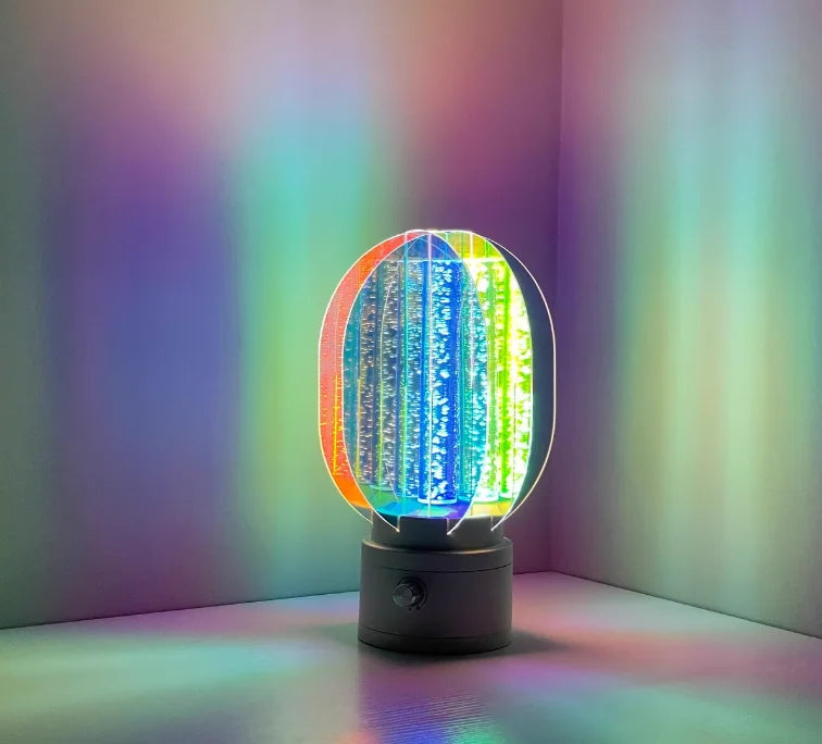 New Product Club Bar Pub Home Atmosphere Lamp 360 Rotate Colorful LED Night Light