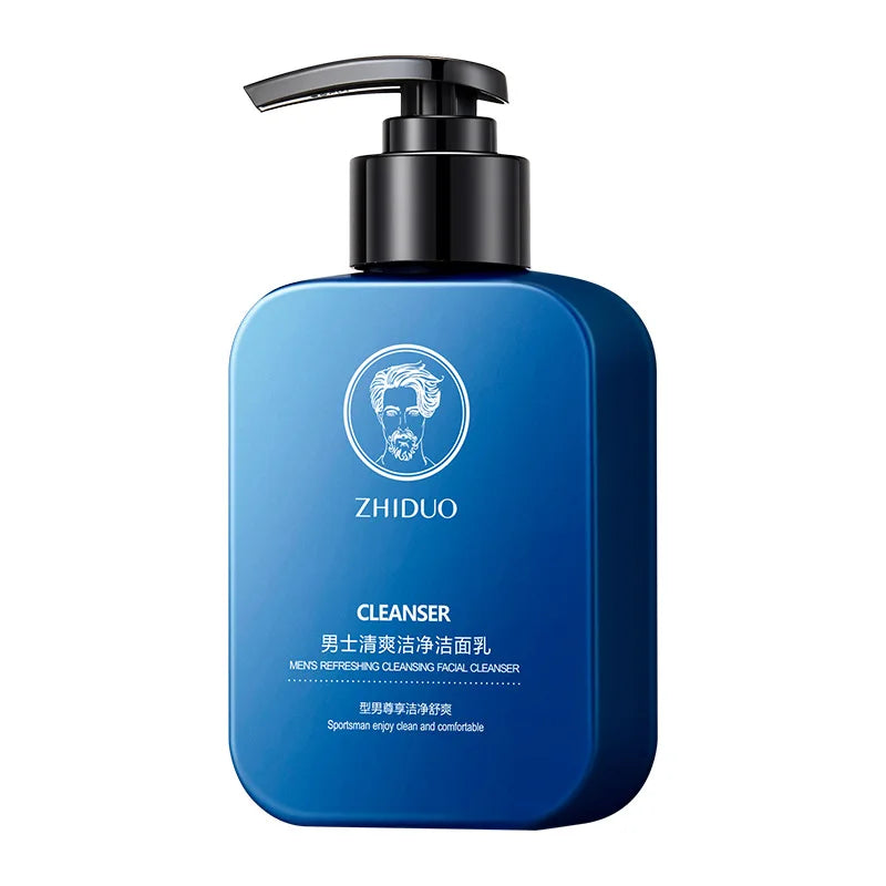 ZHIDUO  Men's Refreshing Clean Deep Cleansing Oily Cleansing Cleansing Cream