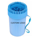 Portable Outdoor Pet Paw Cleaner Cup Soft Combs Luxury Eco-Friendly Sustainable Foot Washer Brush Quick Wash Bucket-Made Durable