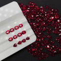 Oval Shape 3x2mm~ 6x4mm Good Quality Loose Faceted Pigeon Blood Gemstones  for Sale & Making Jewelry Natural Ruby