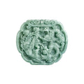 Wholesale Natural Jadeite the Dragon and the Phoenix Are Auspicious Lucky Green Necklace Pendant