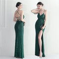 19925# High Quality European and American Nightclub Dinner Ceremony Performance Evening Gown
