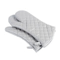 OEM Customize Classic Extra Long Professional Non-Slip Oven Mitts Cotton Sliver Color Lining BBQ Oven Gloves