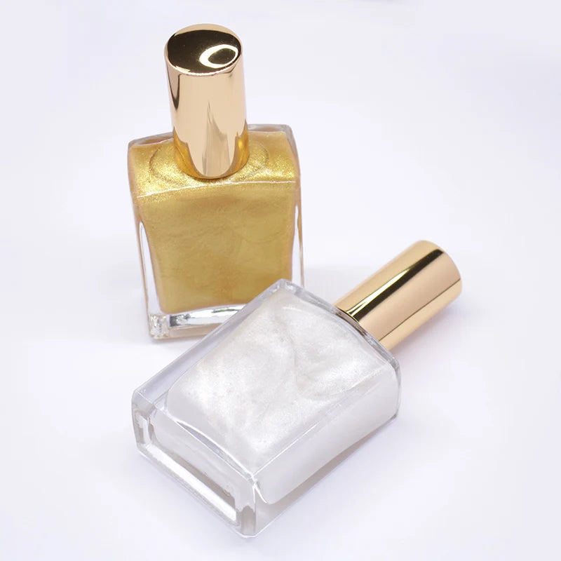 Free Sample Face Glow Waterproof Private Label Liquid Highlighter Body Shimmer Oil Highlights