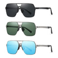 New Polarized Men Fashion Colorful Square Sunglasses Classic Driving Sun Glasses
