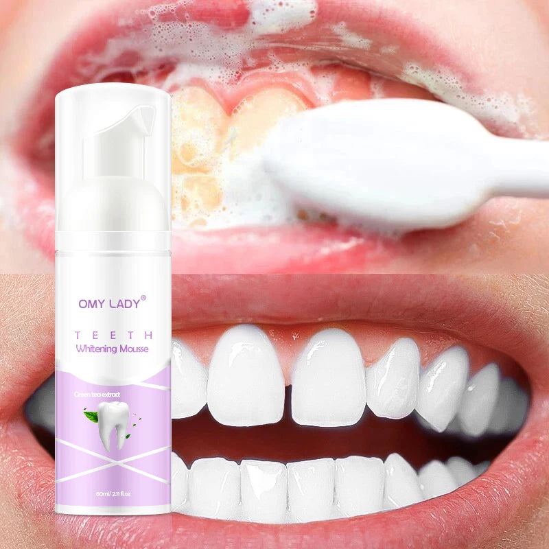 Professional Effects Omy Lady Organic Teeth Cleaning Whitening Serum Stain Removal Cleaner for Sensitive Teeth