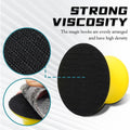 Karjoys 3 Inch Yellow Medium Hand Sanding Block OEM Customizable Abrasive Tools Back-Up Automotive Polishing Sanding Pads