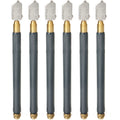 High Quality TC-17 Oil Glass Cutters Metal Handle Diamond Straight Head Cutting Tool for Cutting Glass Tile