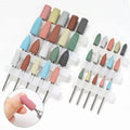 Nail Drill Bits Set 5pcs/set Silicone Rubber Polishing Head Electric Manicure Drill Accessories for Gel Nail Removal