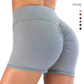 Women Sports Booty Short Scrunch Ruched Running Workout Fitness Active Wear Butt Lifting Yoga Spandex Shorts