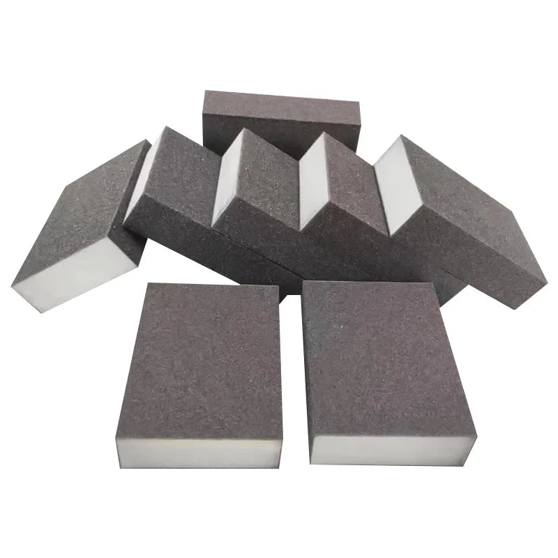 2023 China Sharp Polishing Exported High Density Sanding Block Sponge Pad