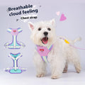 New Bear Bomei Puppy Outdoor Walking Dog Leash Colorful Polyester with Padded Feature Printed Pattern Better Old Dog Chest Back