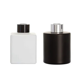 Stock 100ml 120ml 150ml White Black Colored Glass Perfume Bottle with Reed Diffuser