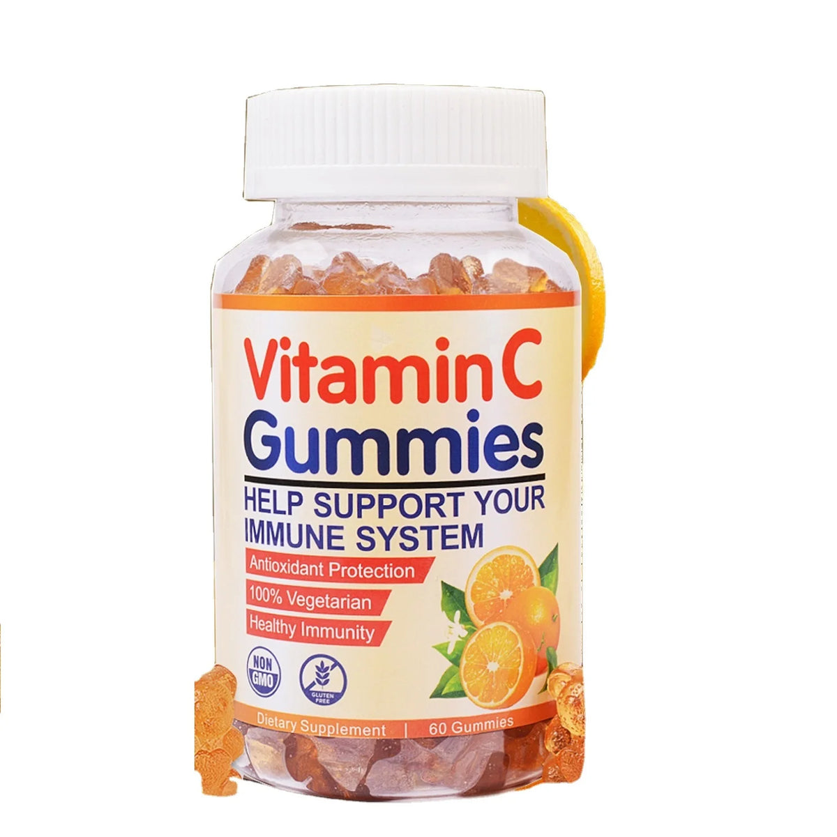 Hot Selling Whitening And Immune Sea Moss Cranberry Anti Oxidant Gummy Gummie Skin For Toddlers Vitamin C Gummies Under 5 MegaBDM