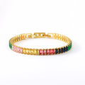 2023Valentine's Day Present Ball Chain Bracelet Zircon Bracelet Femme Women Jewelry Gifts