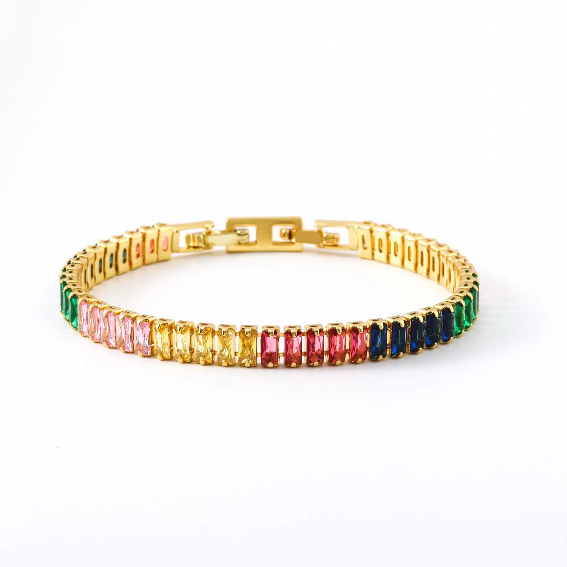 2023Valentine's Day Present Ball Chain Bracelet Zircon Bracelet Femme Women Jewelry Gifts