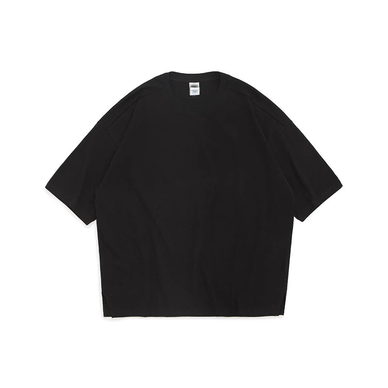 Streetwear Unisex Tshirts With logo Custom logo blank Heavyweight T-shirt 400gsm Tshirt for Men Wholesale