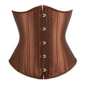 In Stock Women's Satin Underbust Corset Plus Size Bustier Boned Waist Training Cincher Corsets